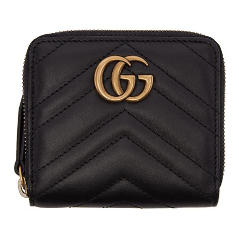 gucci small flap wallet|Gucci marmont mini bag wallet.